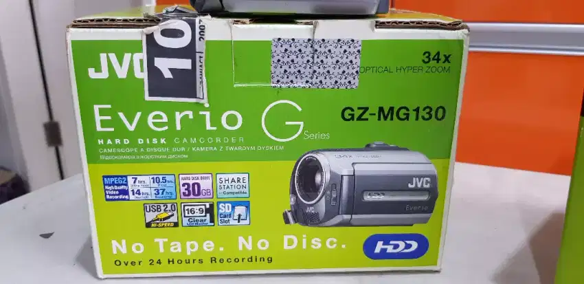 JVC Everio - GZ-MG130