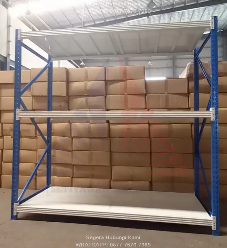 Rak Gudang Rak INdustri Kapasitas 300-2000Kg Siap Kirim