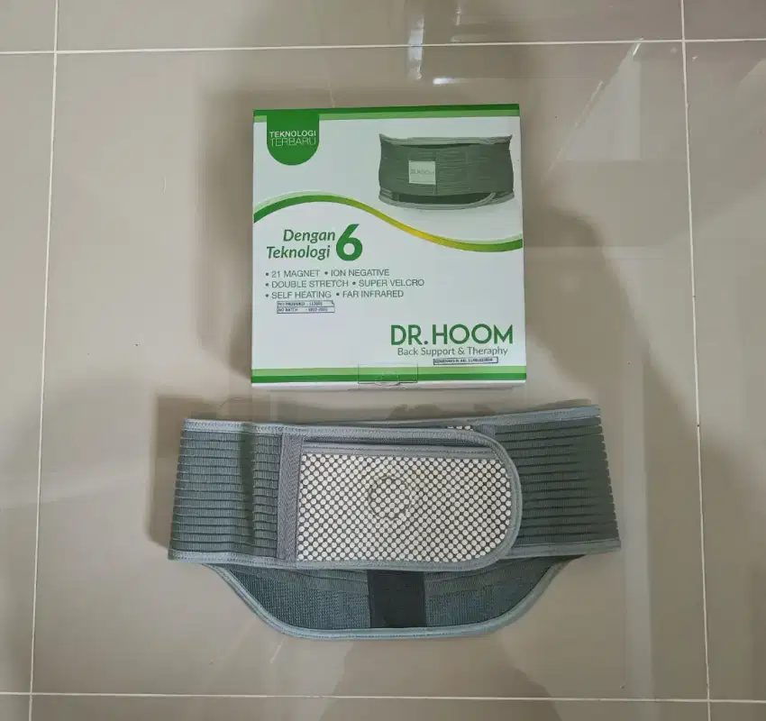 Dr HOOM lumbar therapy sakit pinggang HNP syaraf kejepit size M