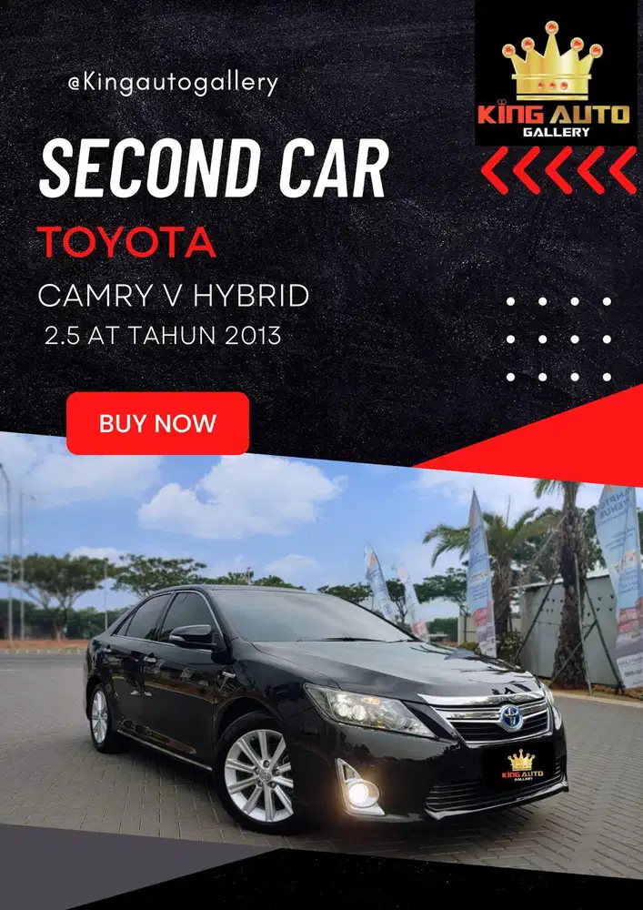 Toyota Camry Hybrid 2.5 A/T 2013 ISTIMEWA - Mobil Bekas - 914453506