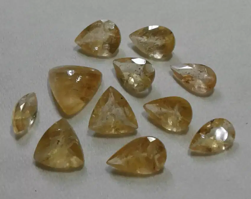 11 Pcs Yellow Topaz Original