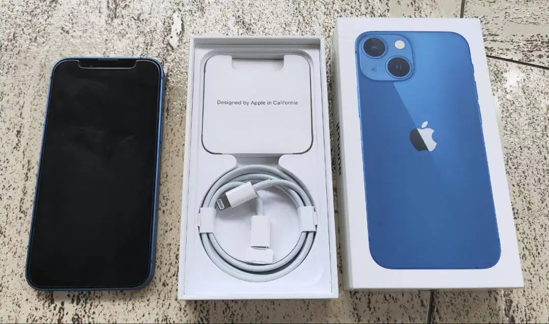 Iphone Mini Gb Mulus Warna Biru Blue Inter Tanjung Duren