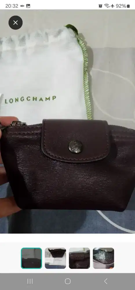 Longchamp Pouch Mini Leather