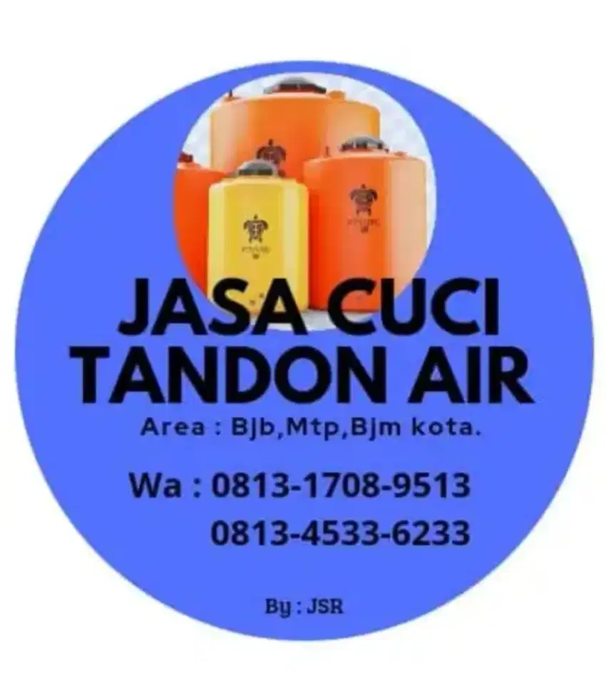 Cuci tandon air