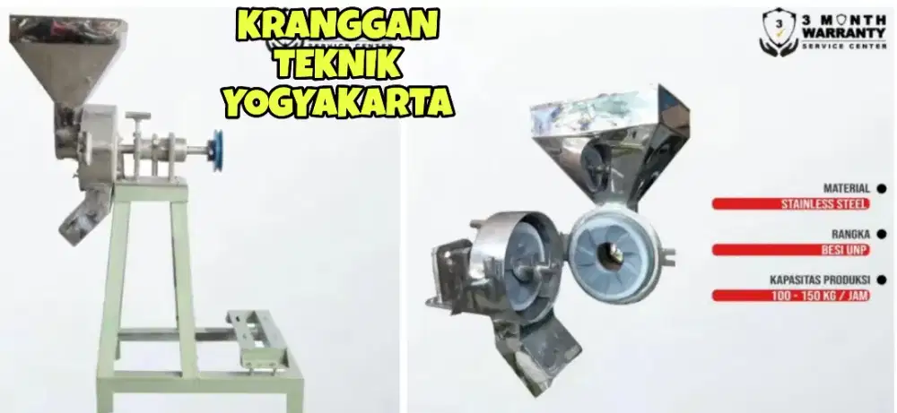 (KRANGGAN TEKNIK)gilingan cabe stainless utk menghaluskan bumbu basah