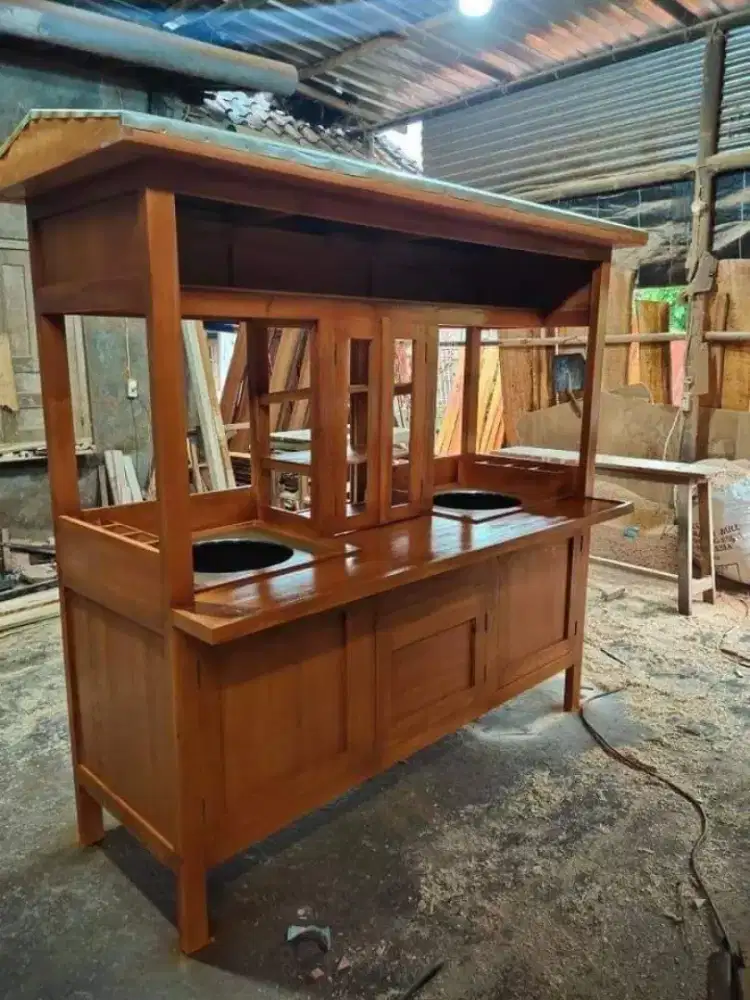 Gerobak mie ayam bakso