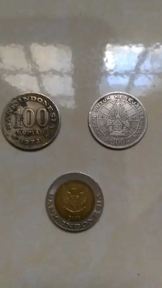 koin uang 100 tebal 1jt tipis 1jt coin 1000 Rp 1jt cepat total 2,5jt