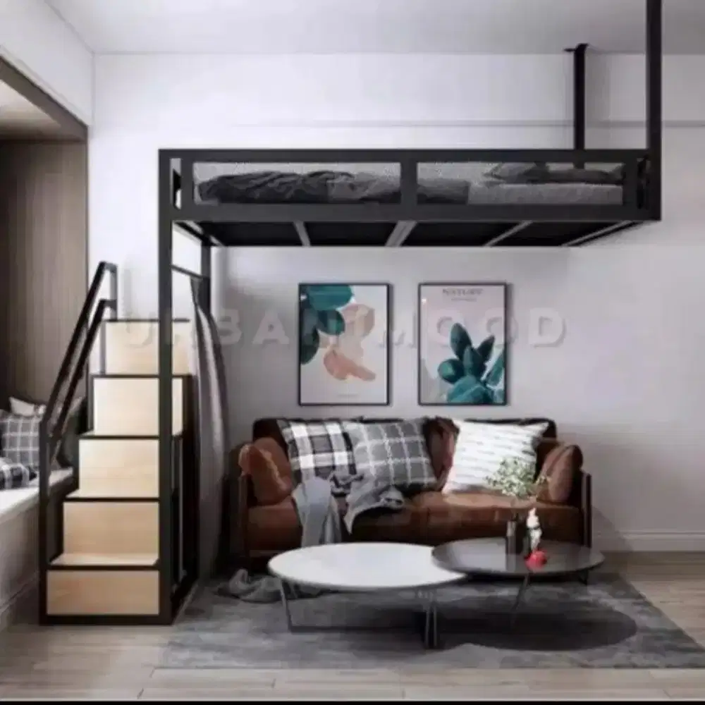 Mezzanine kamar, mezzanine bed kamar tidur