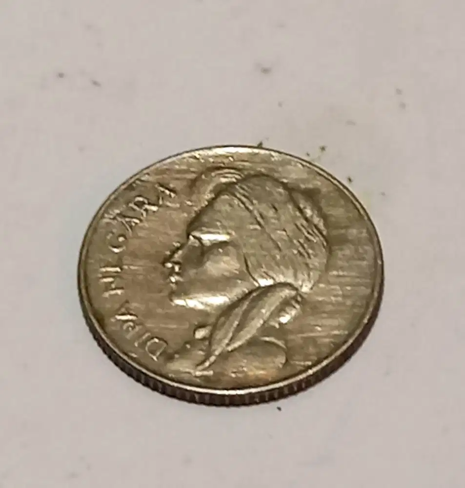 Koin 50 Sen Diponogoro Th,1952,55,57