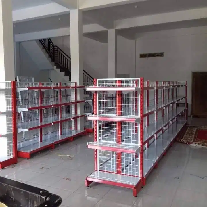 rak supermarket dan aksesories lengkap.gartis ongkir