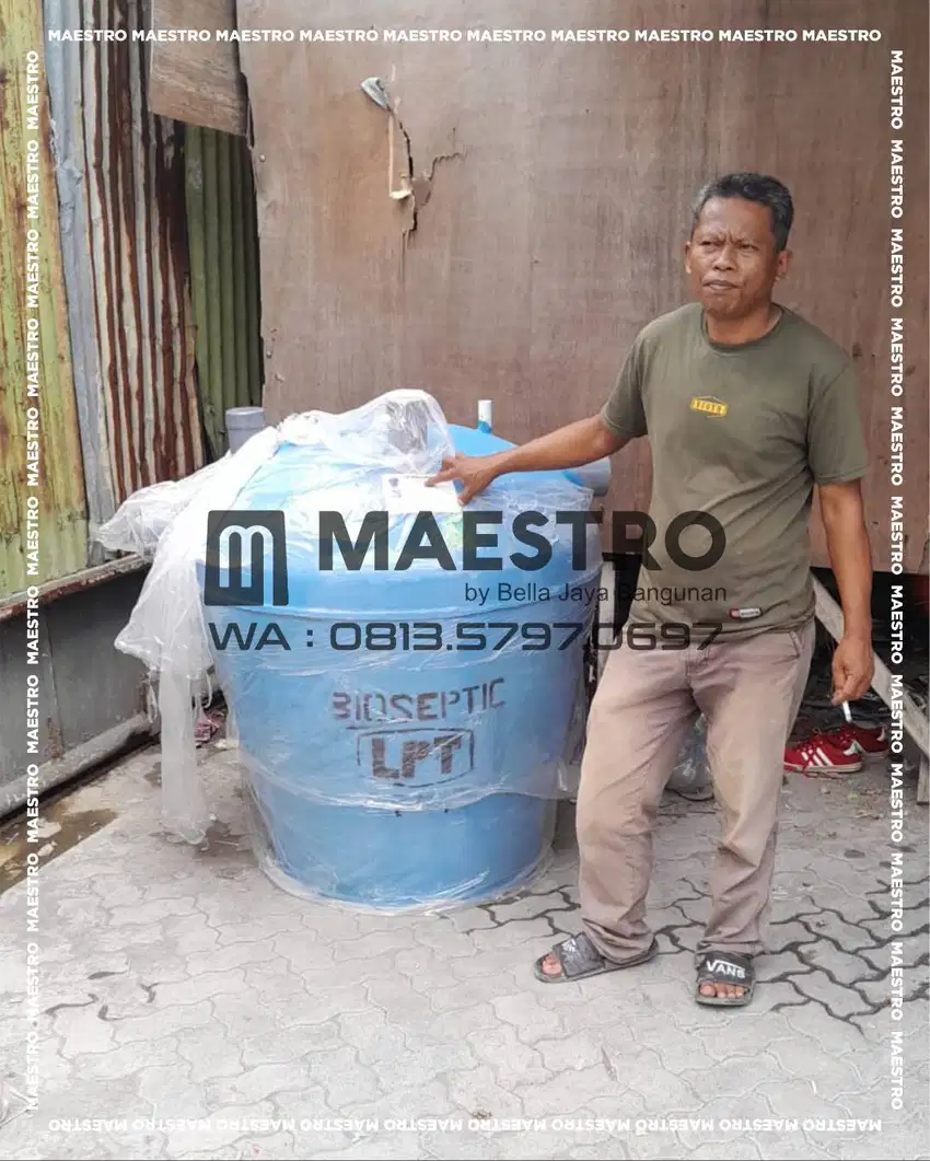 biotank septic tank FIBER dan PE harga pabrik