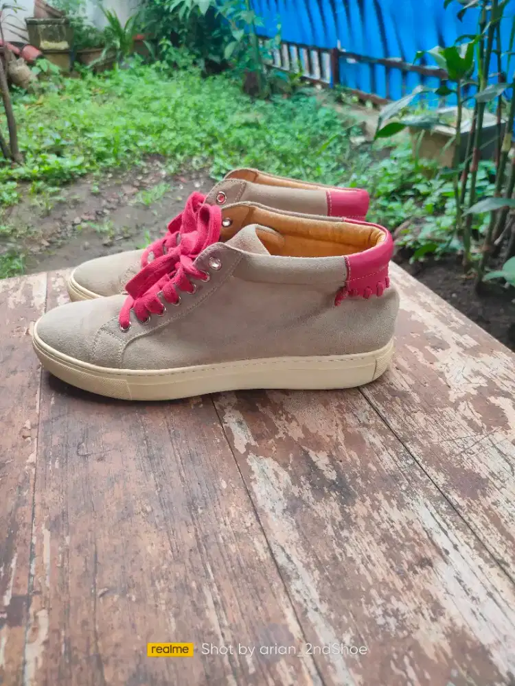 POLO SPORT Full Leather Mid Cut ( Jarang ada) ORIGINAL