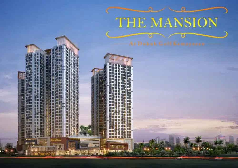 Jual murah apt The Mansion Dukuh golf kemayoran