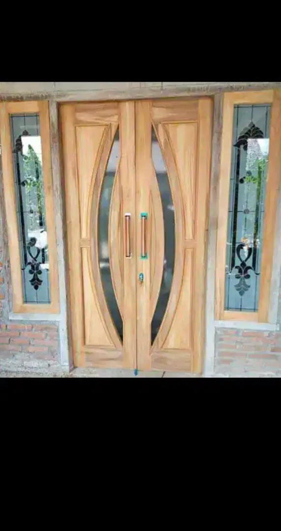 Pintu,kusen,jendela jati & mahoni berkualitaasss