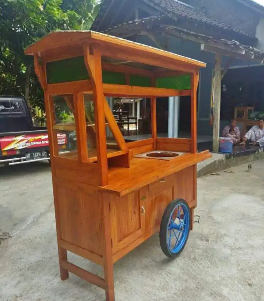 Gerobak soto dan bakso