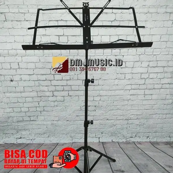 Murah TaffSTUDIO Stand Partitur Sheet Musik - CM-001 - Black