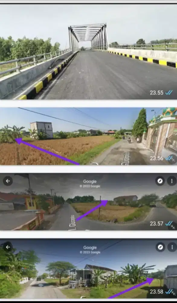 Di jual Tanah milik sendiri Luas 78 meter,