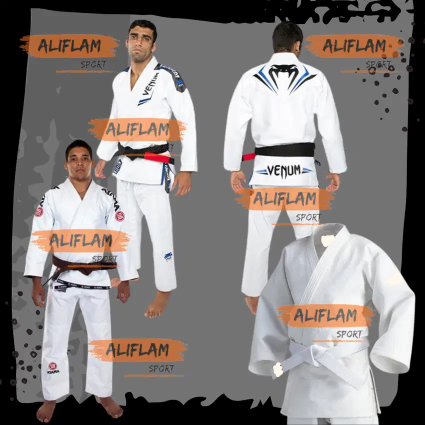 Gi BJJ Venum / Polos / Atama | Baju Jiu Jitsu Seragam Jujitsu Rajut