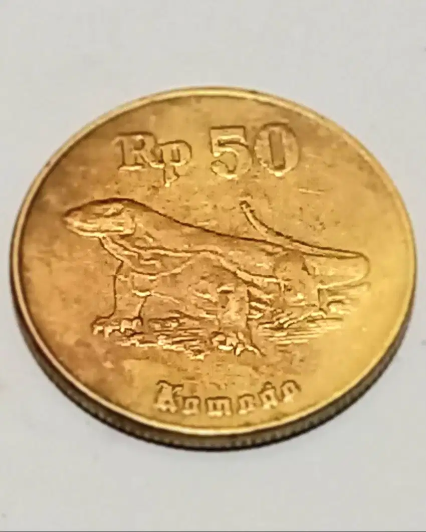 Koin 50 Rp Komodo Th.1995