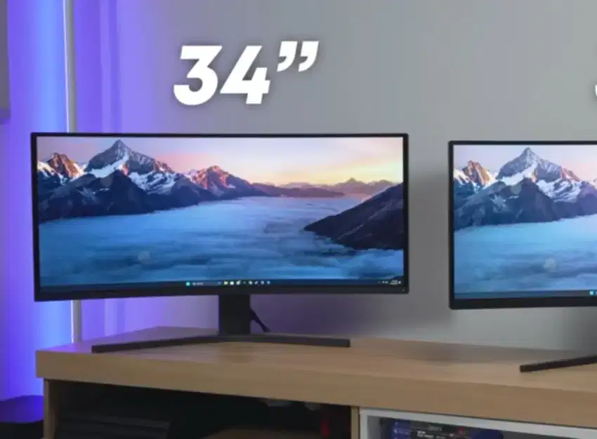 Monitor Led Xiaomi 34 inc Mi Curved Gaming