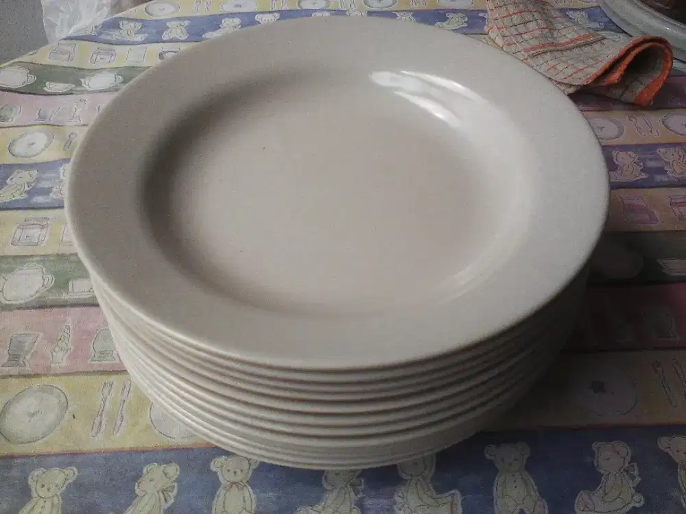 Piring makan Melamin ONYX Mulus