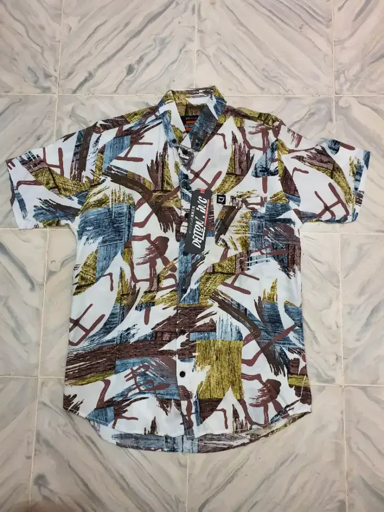 Kemeja pria merek Delton.Inc size M