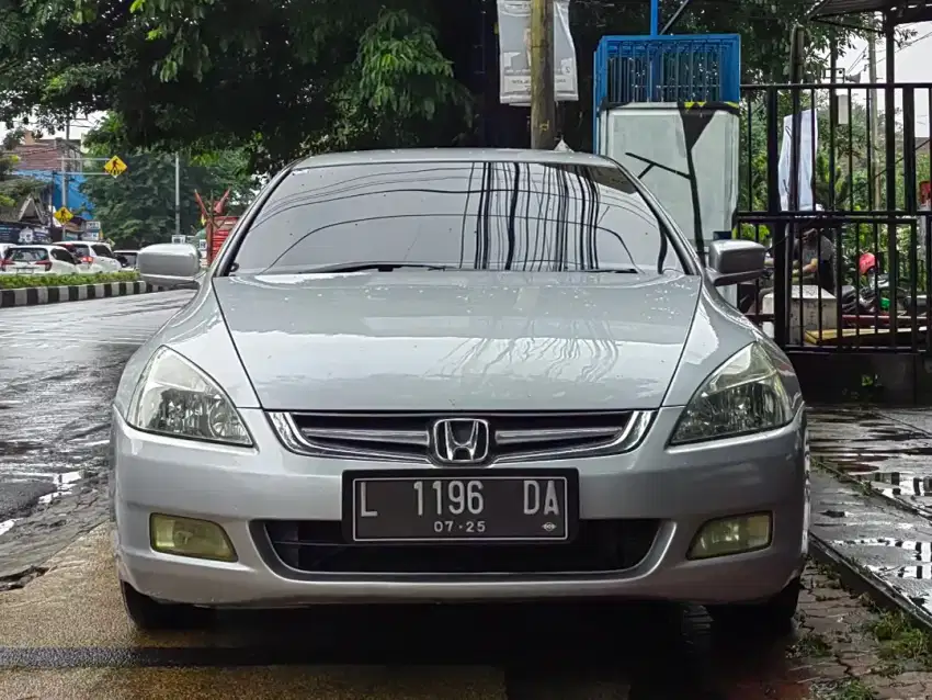 TDP25Jt Honda New Accord 2.4 VTi Manual 2007 2006 Silver Kredit Murah