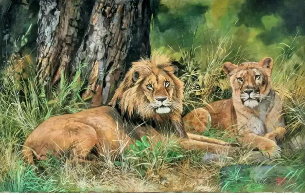 Lukisan realis seperti sesungguhnya karya pelukis terkenal