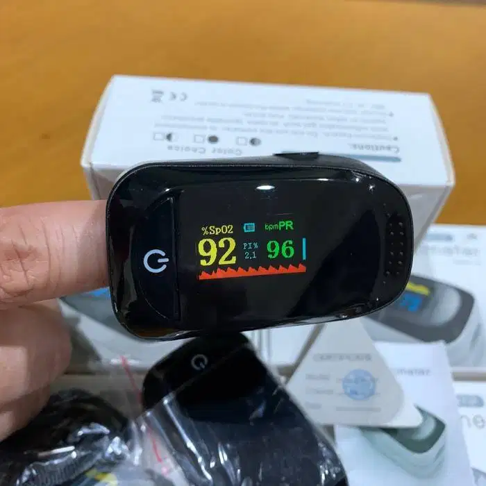 Oximeter A2 ORIGINAL/Alat Ukur oksigen/Fingertip Pulse Oximetri A2