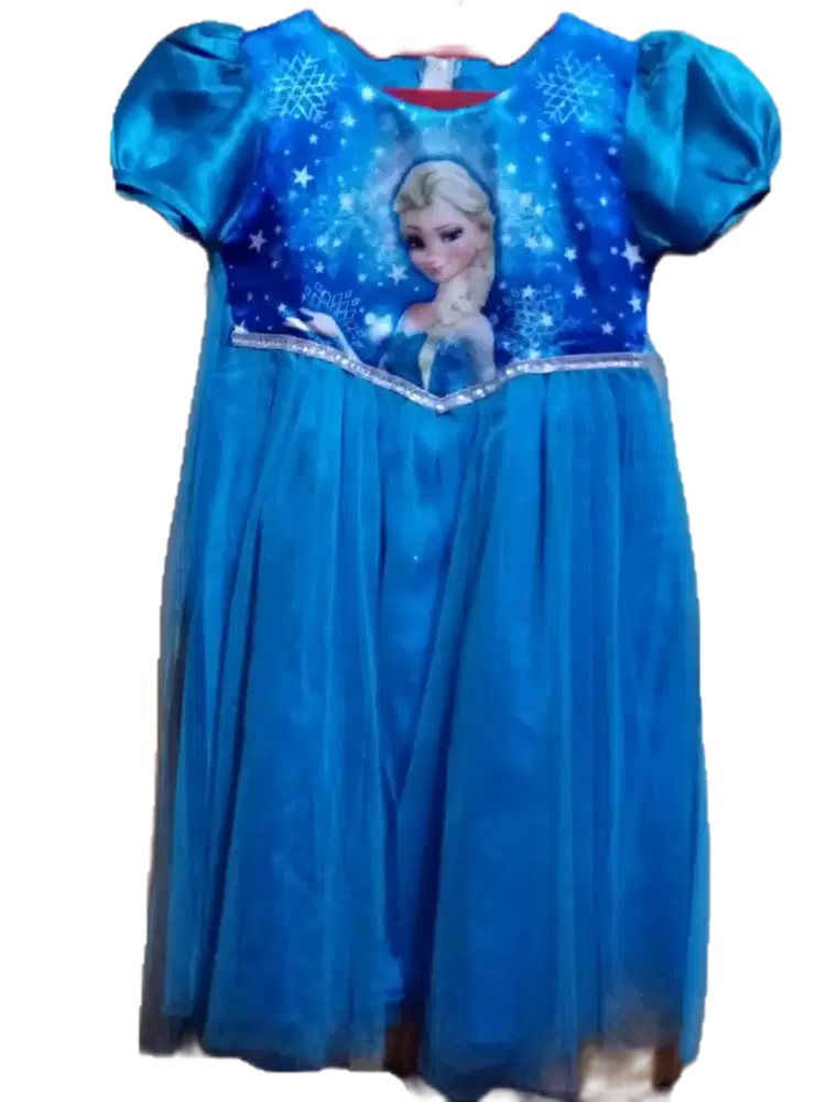 Gaun prozen anak umur 7-9 tahun