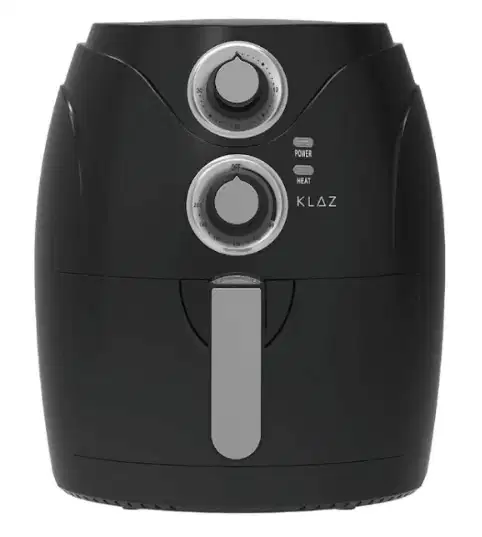 Klaz 2.5 Ltr Air Fryer Low Fat - Hitam