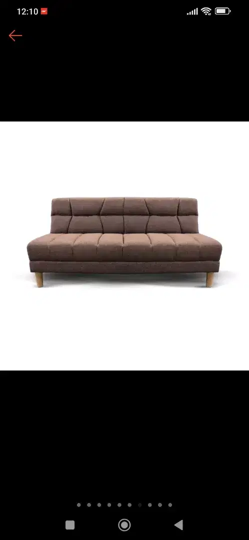 Sofabed retro minimalis full busa