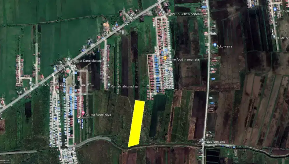 DI JUAL TANAH SAWAH