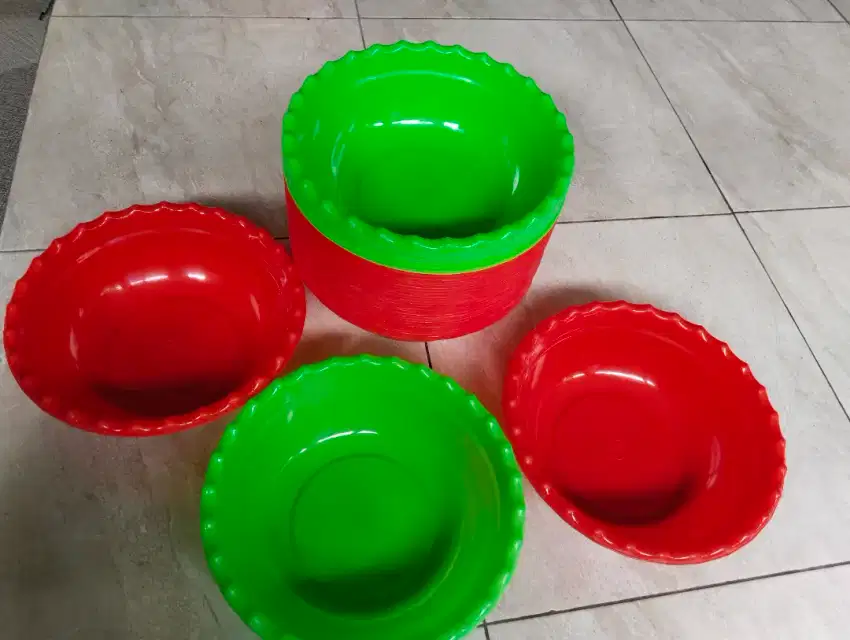 Baskom Plastik Diameter 9Cm BARU Harga Per 1 Lusin