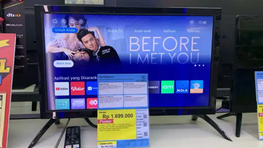 Kredit TV 32 TCL, Xiaomi, Sharp, Polytron, Toshiba, LG Promo 0%