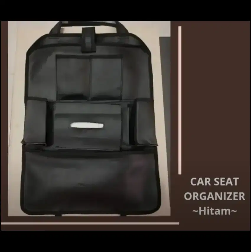 PROMO Car Seat Organizer (Tas Mobil Multifungsi)