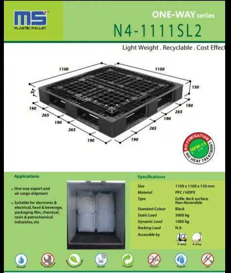 Pallet plastik dan palet plastik