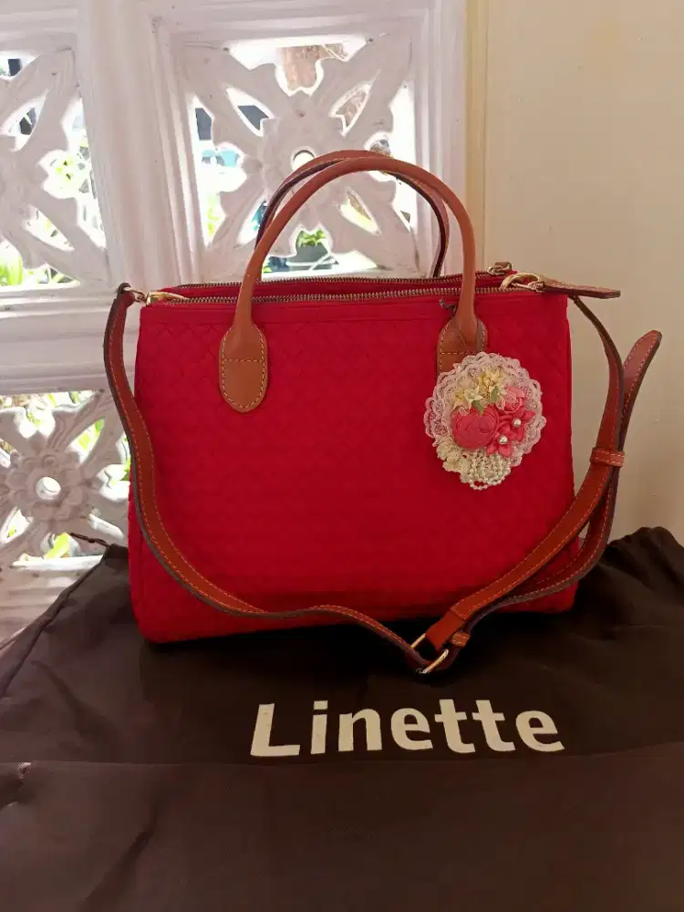 Tas Linette Merah