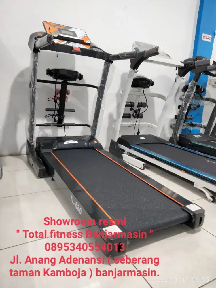 Treadmil Rumahan Jumbo Elektrik