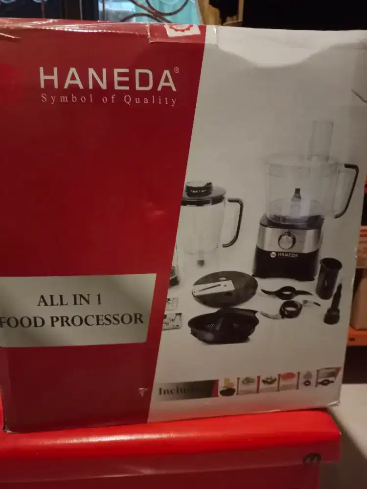 Food Processor All in One Merk Haneda Barang Baru Masih Segel