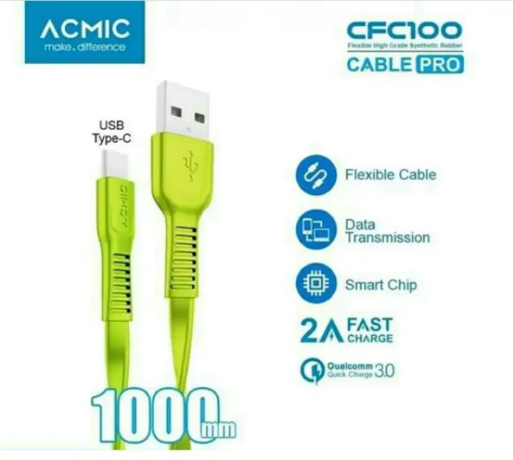 2 Pcs ACMIC Kabel CFC100 Ori
