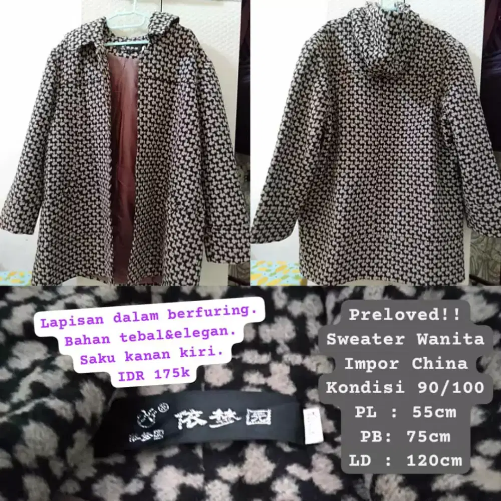 SWEATER WANITA IMPORT