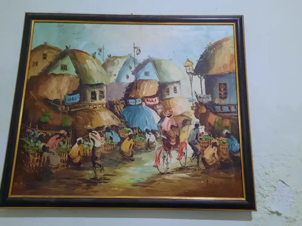 Dijual Lukisan pasar