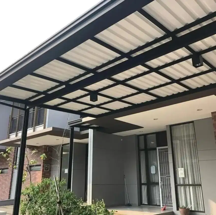 Kanopi kaca alderon solarflat dll *21