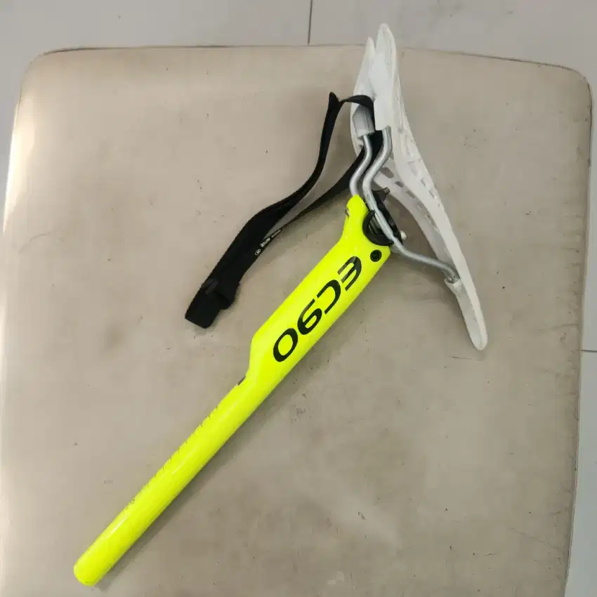 OBRAL! Seat post ori carbon sepeda D 27.2mm L 400mm ringan import