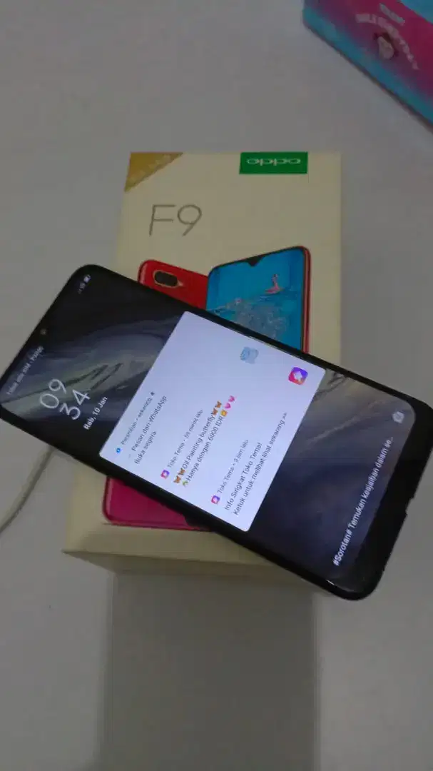 oppo f9 4/64 lengkap