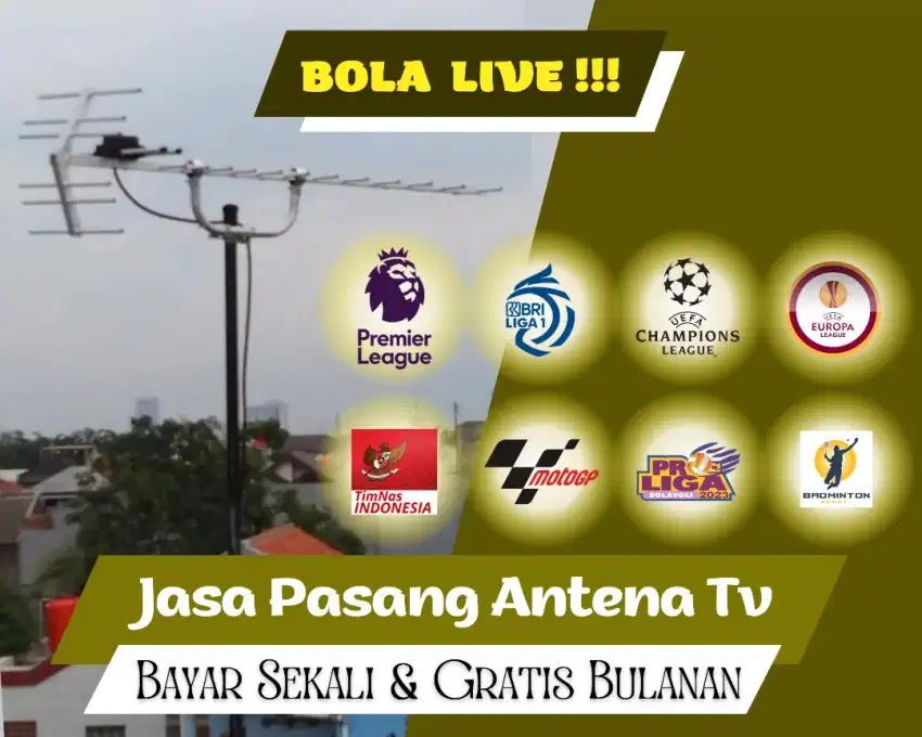 Antena tv digital & pemasangan