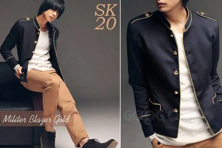Blazer Genji’s List Gold Korean Style – SK20