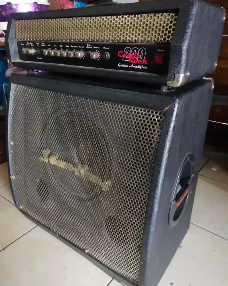 gitar  silvercrash rock 200