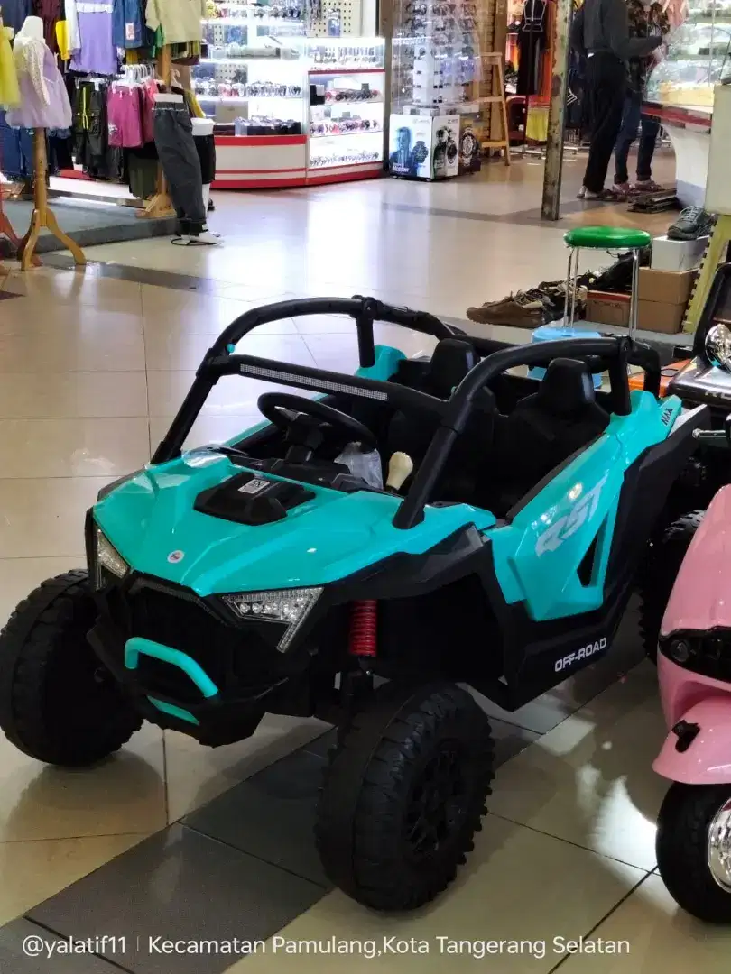 Mobil Aki Remote Jeep Bisa 2 Anak